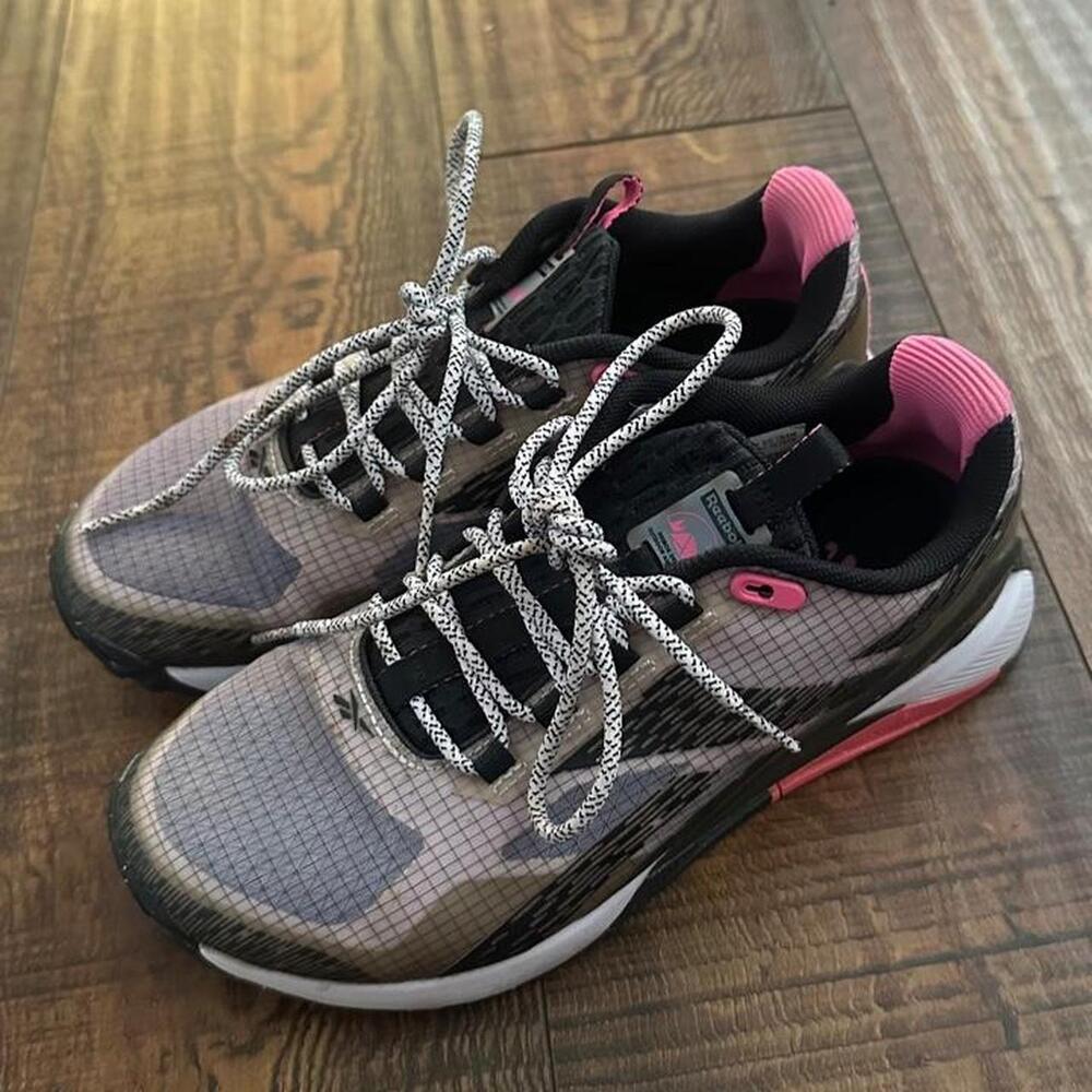 Reebok Air Zoom Pegasus 39 grey + pink trainers